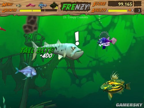 吞食鱼下载_feeding frenzy 2 shipwreck showdown游戏下载_吞食鱼2海难大决战