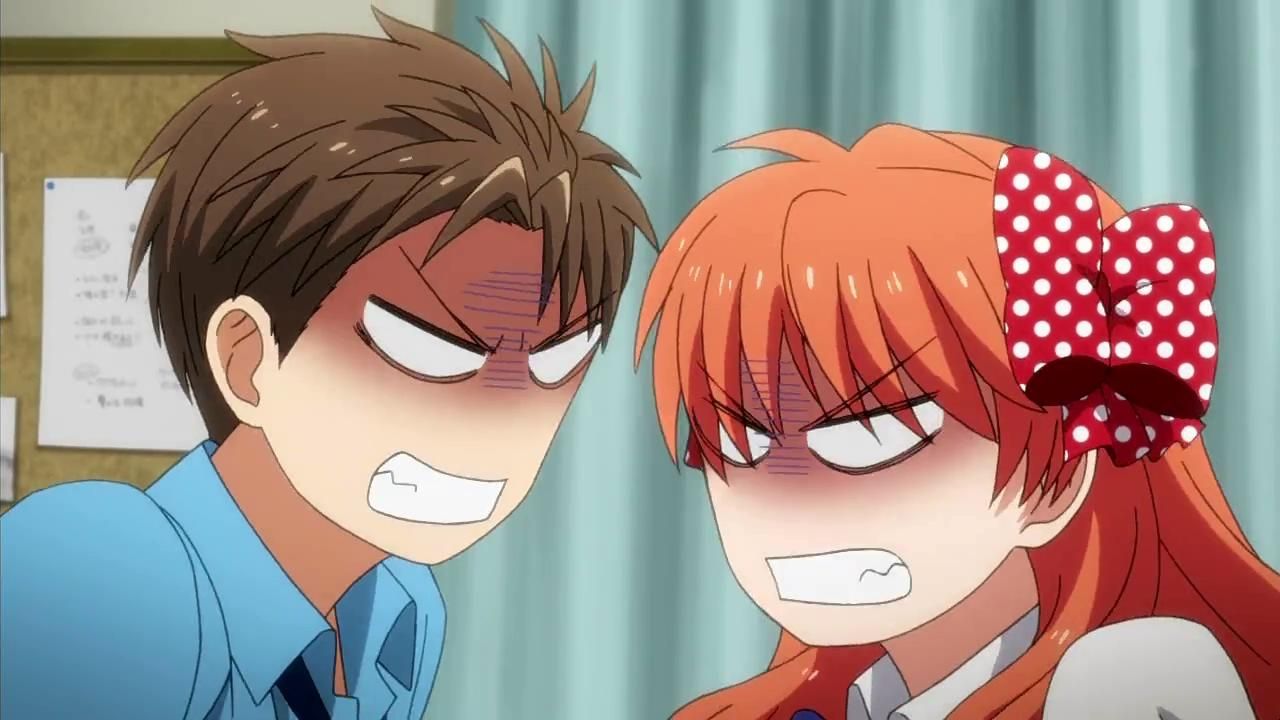 开画少女漫 预告 月刊少女野崎君 第二季对比_开画少女漫 名场面还原 沈月 左千黛 佐仓千代_月刊少女野崎君下载